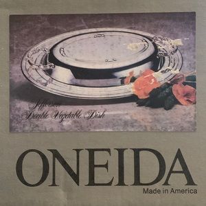 Oneida Jefferson Double Vegetable Dish